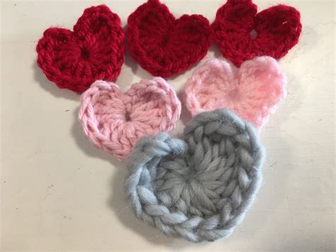 simple crochet heart pattern  mini smallholder