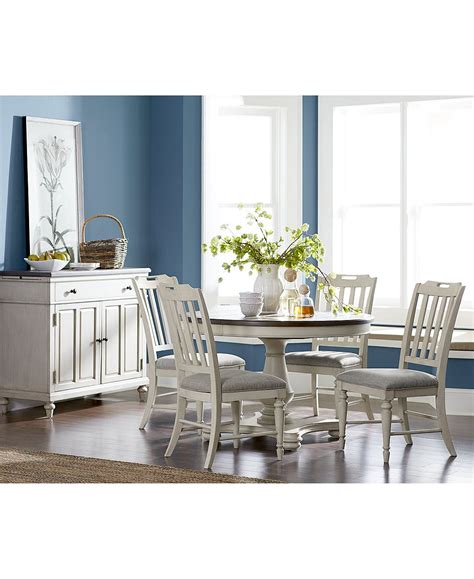 barclay expandable  pedestal dining  pc set  dining