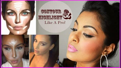 how to contour and highlight different face shapes