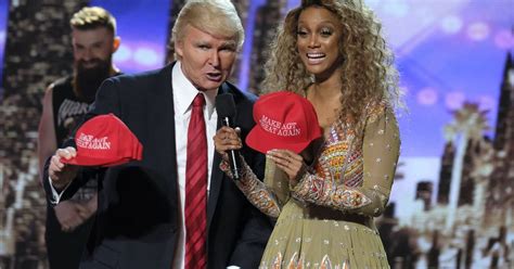 trump impersonator  palm springs eliminated  americas  talent