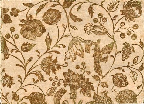 vintage floral patterns  grasscloth wallpaper