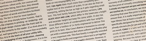 typefaces  small text typetogether