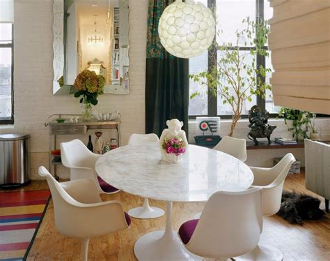 related image carrie bradshaw apartment eclectic dining room