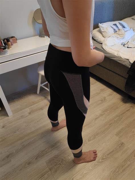 My Wife In See Through Leggings Yoga Pants 10 Pics