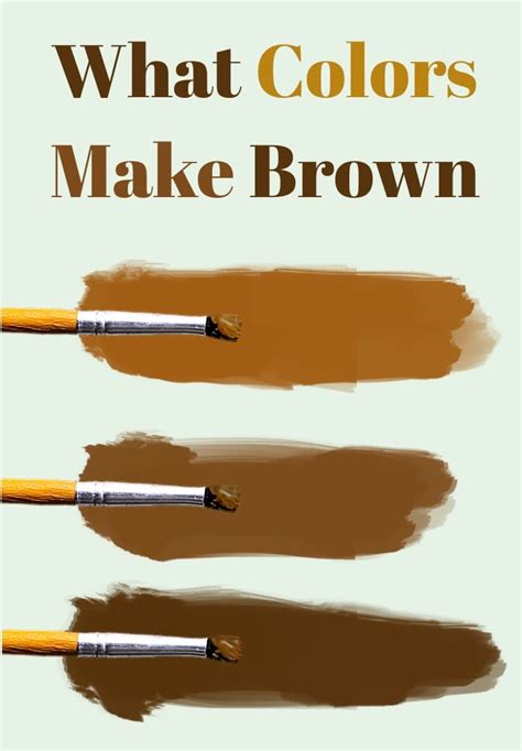 colors  brown   mix brown    oil painting basics oil painting