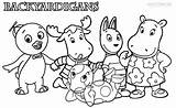 Backyardigans Coloring Pages Printable Kids Nick Jr Cool2bkids Blaze Cat Print Colouring Getcolorings Color Characters Choose Board sketch template