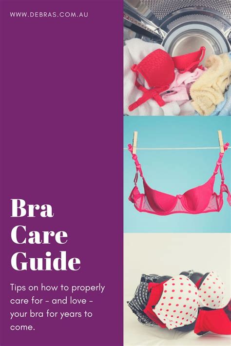 Bra Care Guide Bra How To Wear Care