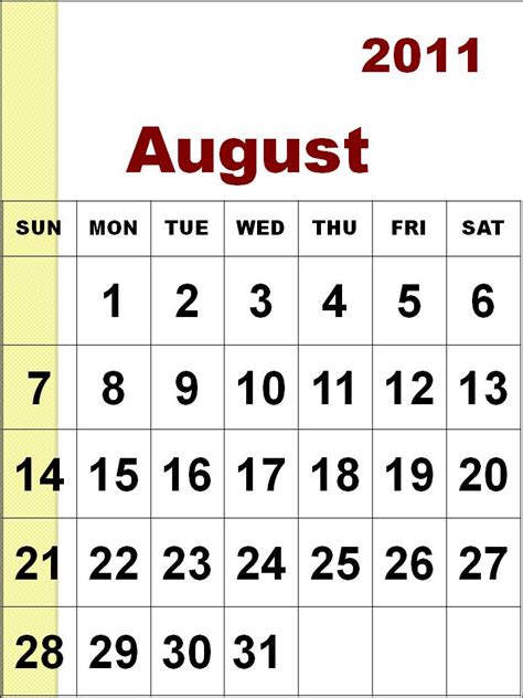 beauty  life august calendars
