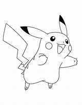 Pikachu Pokemon Coloring Pages Cute Coloring4free Related Posts sketch template