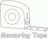 Measure Tools Pages Coloring sketch template