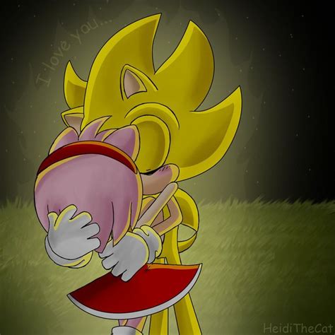 Ssxa In Your Arms Amy The Hedgehog Sonic Art Sonic And Amy