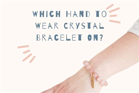 hand  wear crystal bracelet