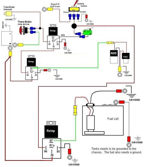 stage nitrous  wiring diagram