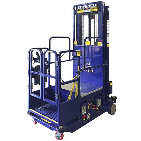 ballymore ps   battery powered drivable hydraulic stocking lift