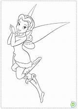 Coloring Pages Tinkerbell Fairy Fawn Wings Secret Print Friends Rosetta Getcolorings Dinokids Getdrawings Close Disney Colorings sketch template