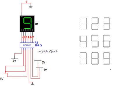 7 segment led ~ learn electronics and embedded system