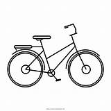 Bicicletta Stampare sketch template