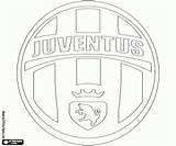 Juventus Coloring Badge sketch template