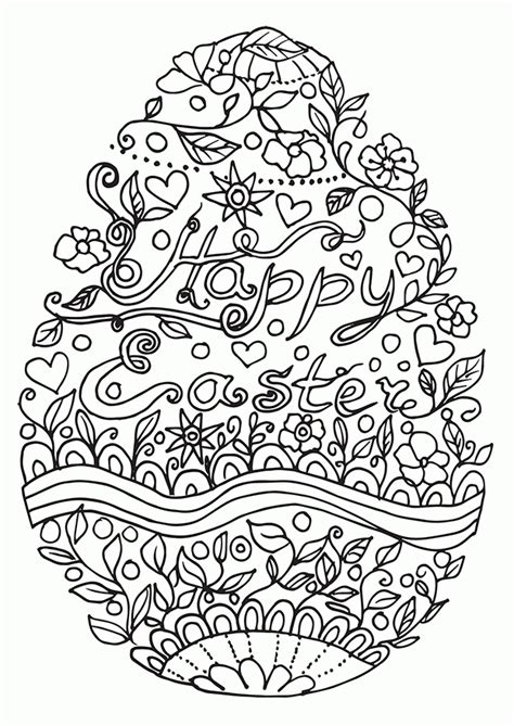 easter coloring pages  adults  coloring pages  kids