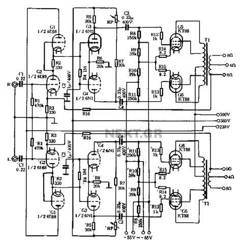 vacuum tube valve circuit audio circuits vacuum tube valve