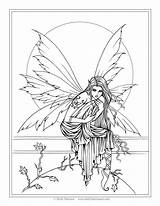 Coloring Fairy Pages Molly Fantasy Magic Harrison Realistic Rainbow Museum Enchanted Sheets Fairies Printable Books Adults Detailed Colouring Adult Color sketch template