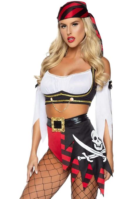 Sexy Wicked Pirate Wench Womens Costume