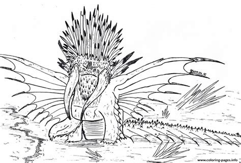 dragos bewilderbeast dragon coloring page printable