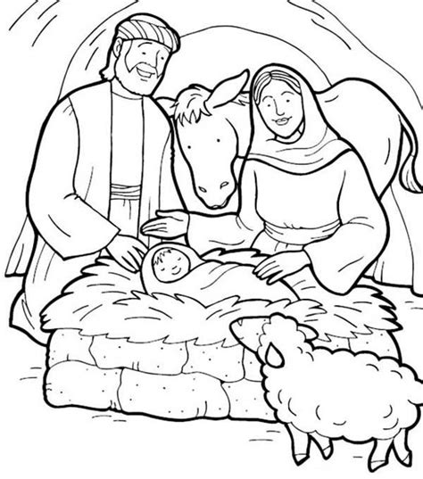 grab   coloring pages jesus birth   httpswww