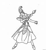 Ball Whis Colorier Beerus Coloriages Sayen sketch template