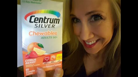 centrum silver chewables supplements  adults  review  kim holdbrooks townsel youtube