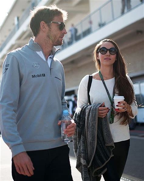 jenson button and jessica michibata did get married pair