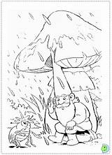Dinokids Kabouter Gnomo Gnome Kinderfilmpjes Kleurplaten sketch template