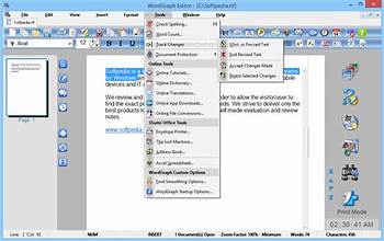 SSuite WordGraph Editor screenshot #1