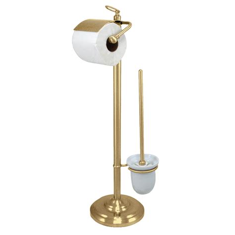 kingston brass cc pedestal toilet paper holder stand  brush