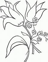 Coloring Pages Tropical Flower Flowers Popular Visit Trendy Drawing sketch template
