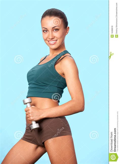 sports practice stock photo image  healthy lovely
