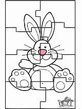Puzzle Easter Coloring Bunny Printable Puzzles Disegni Da Stampare Bambini Activity Pages Funnycoloring Per Di Kids Tons Cute Rompecabezas Scuola sketch template