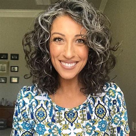 the beauty of natural silver curls and how to care for