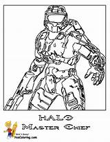 Yescoloring Halo3 Fearless sketch template