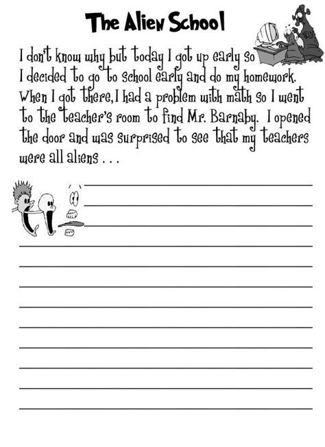 grade writing worksheets  coloring pages  kids writing