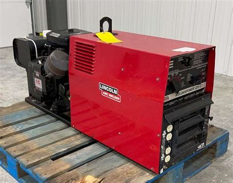 lincoln weldanpower   welder generator schneider auctioneers llc