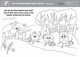 Bumble Nums Gruff Supersimple Colouring Seasalt Abc sketch template