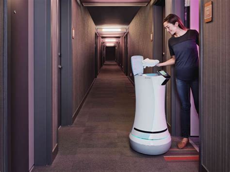 This Room Service Robot Is Gaining Ground In The World S Posh Hotels
