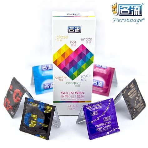 24 Pc Box Mixed Types Ice And Fire Thread Penis Sleeve Condoms For Men