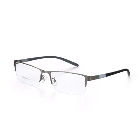 2018 fashion titanium rimless eyeglasses frame brand