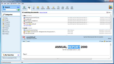 copernic desktop search professional file management software