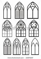 Gotico Vidrieras Goticas Ventanas Kirchenfenster Ventana Castillo Medievales Castillos Stained Vorlage Fenster Malvorlage Church Gotischen Gótica Gotische Nello Gótico Tecnico sketch template