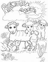 Jesus Drawing Heaven Real Lamb Coloring Rejoice Lambs Getdrawings sketch template