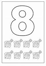 Number Coloring Worksheets Pages Preschool Numbers Printable Kindergarten Fish Kids Counting Worksheetfun Worksheet Print Color Colors Activities Sheets Activityshelter Printables sketch template