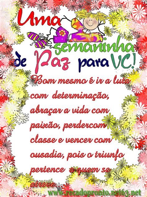 frases tenha uma otima semana  facebook curta piadas